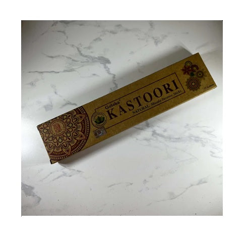 Goloka Organic Kastoori  incense