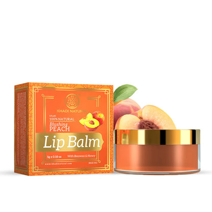 Natural Peach Lip Balm