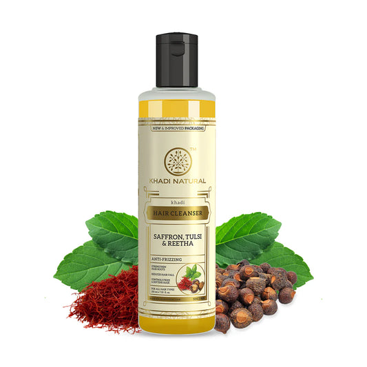 HAIR CLEANSER – SAFFRON, TULSI & REETHA