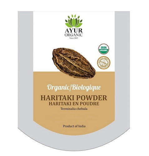 Haritaki Powder in Veg Capsules Organic 90