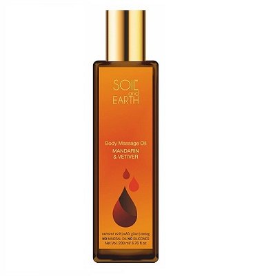 Ayurvedic Body Massage Oil| Mandarin & Vetiver | 200ml