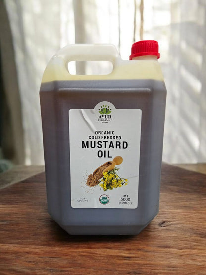 Mustard Oil Organic | Cold Pressed