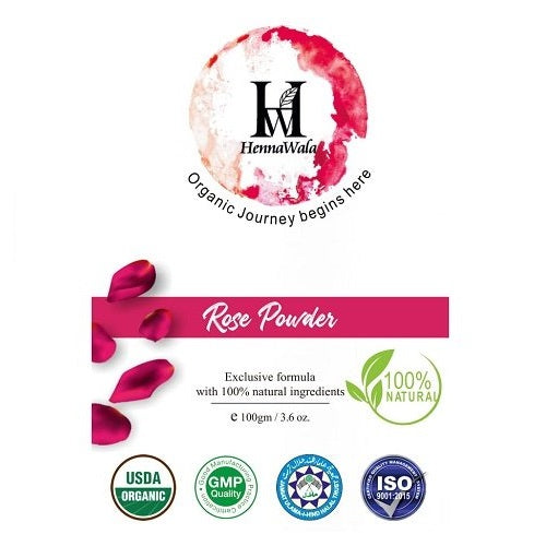 Rose Petal Powder Organic | 100gm